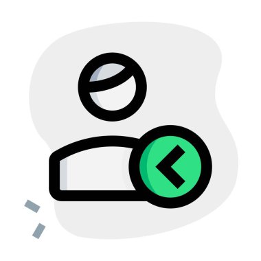 Navigasyon ve gösterge için sol Ok yönü