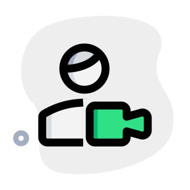 Tecrit sırasında görüntülü sohbet altında tek kullanıcı