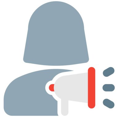 Şirketin yeni kuralları için duyuru. Megafon logoti.