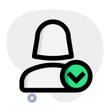 Ters yön göstergesi için aşağı yönlü ok