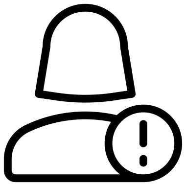 Çevrimiçi dolandırıcılık için ünlem işareti düzeni beyaz bir arkaplanda izole edildi