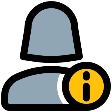 Çevrimiçi kadın kullanıcı I düğmesi yerleştirmesi bilgileri