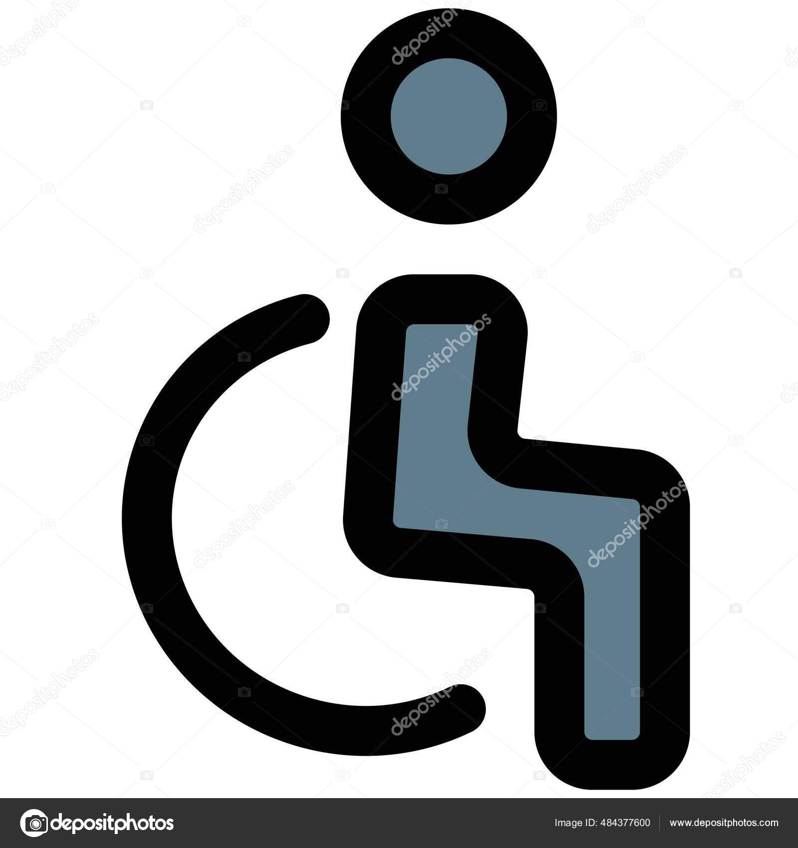 Disability Section Physically Challenged People Stock Vector by