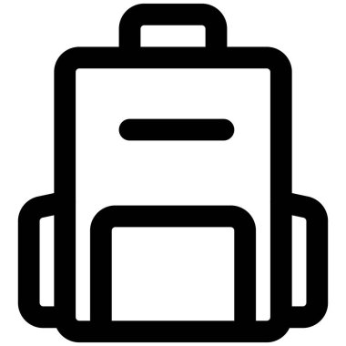 Havaalanı valizi ve diğer aksesuarlar için sırt çantası.