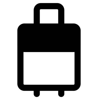 Uluslararası ve yurt içi seyahatler için orta boy bagaj çantası