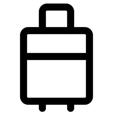 Uluslararası ve yurt içi seyahatler için orta boy bagaj çantası