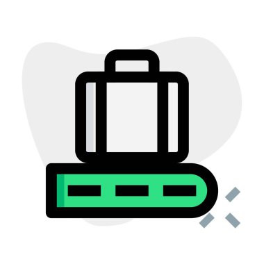 Taşıyıcı bant sisteminden kayıp bir bagaj iddiası