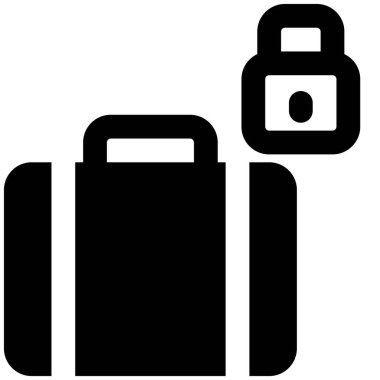 Bagaj çantanızı güvenlik için kilitliyorum.