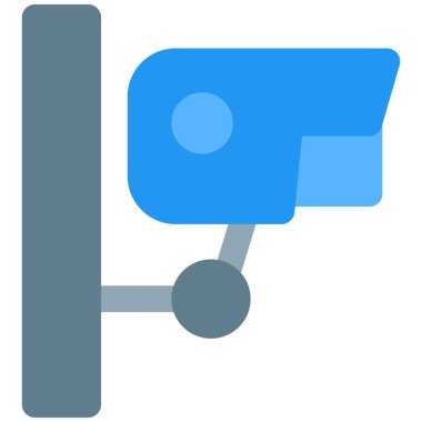 Havaalanındaki uzun menzilli güvenlik kamerası.