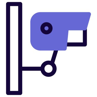 Havaalanındaki uzun menzilli güvenlik kamerası.