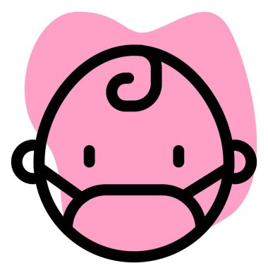 Çocuk maskesiyle salgın sırasında seyahat edin.