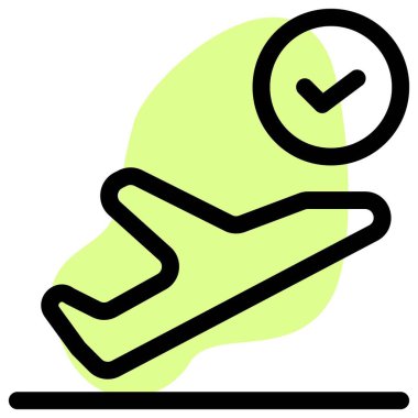 Tik işaretli zamanında uç