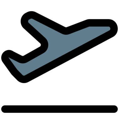 Uçak planlanan saatte kalkıyor.