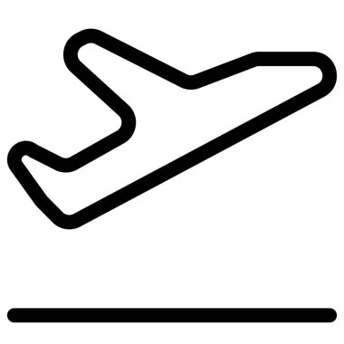 Uçak planlanan saatte kalkıyor.