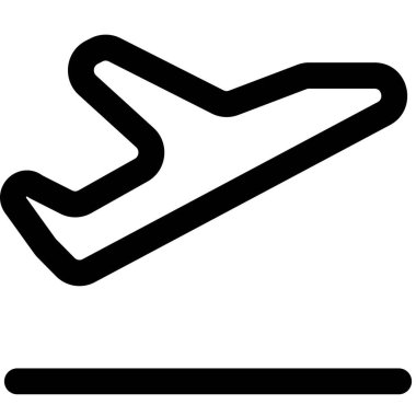 Uçak planlanan saatte kalkıyor.