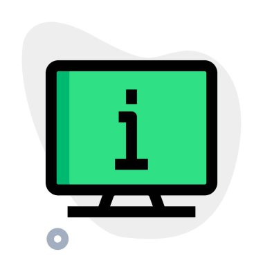 Uçuş bilgileri bir monitörde görüntülendi