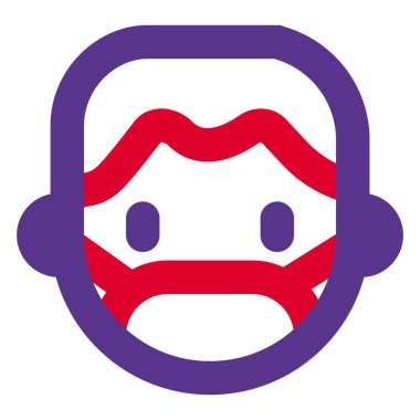 Salgın hastalık seyahati sırasında maskeli bir adam.