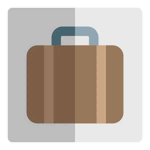 Luggage Bag Left Airport Found Lost Find Service — Stock Vector