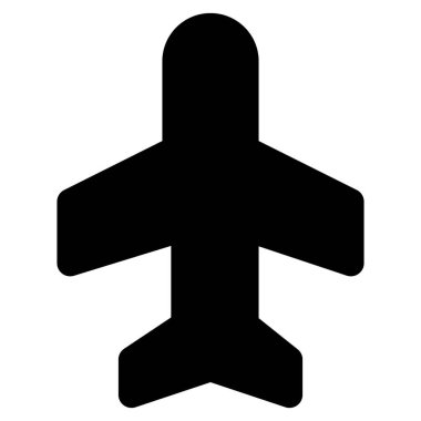 Yüksek hız düğümlerine sahip uçak logosu