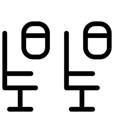 Beyaz arka planda izole edilmiş bir uçakta rahat oturmak.