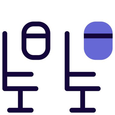 Beyaz arka planda izole edilmiş bir uçakta rahat oturmak.