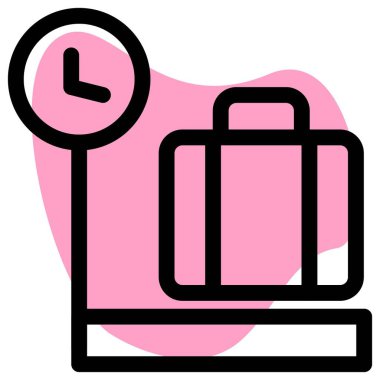 Uluslararası seyahat kaygılarında ağırlık ödeneği için bavul ölçeği