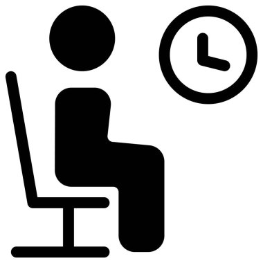 Uçağın belirli bir saatte kalkması için bekleme odası