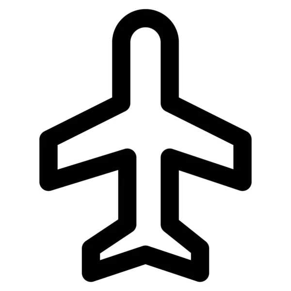 Logotipo Avión Con Escala Nudos Alta Velocidad — Archivo Imágenes Vectoriales