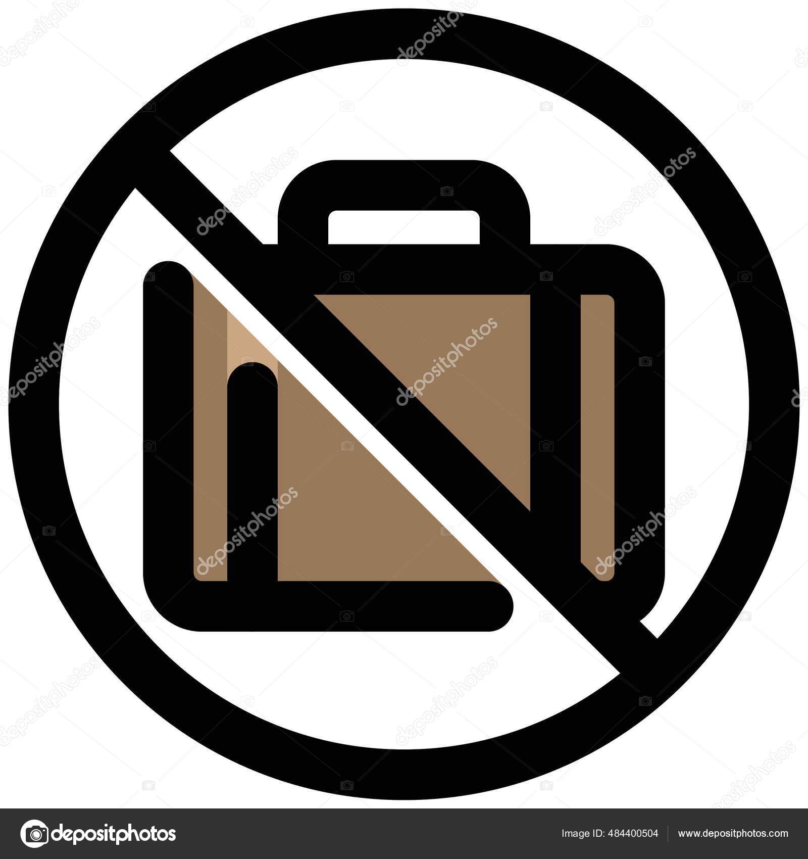 Extra Baggage Allowed International Travel Stock Vector Image by