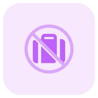 Uluslararası seyahat sırasında fazladan bagaja izin verilmez.