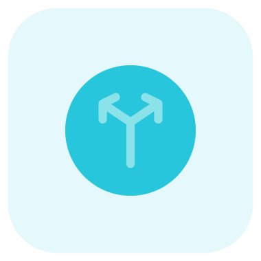 Bi-directional road signal with multiple arrows