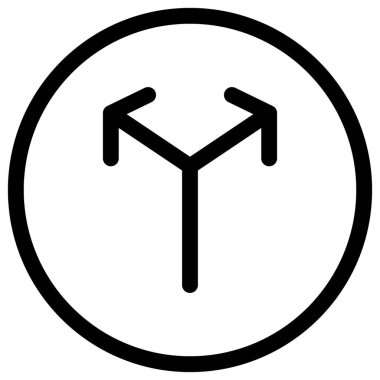 Bi-directional road signal with multiple arrows