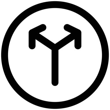 Bi-directional road signal with multiple arrows