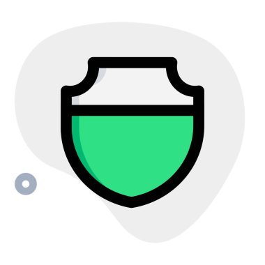 National Highway route for United States with shield logotype