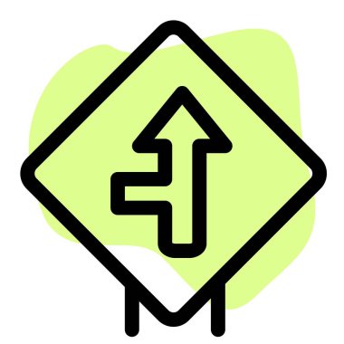 Intersect road from left towards front lane road signal