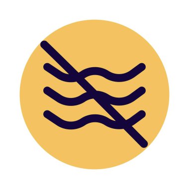 No swimming due to coronavirus pandemic situation