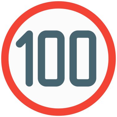 High speed covered on the lane about hundred kilometers per hour