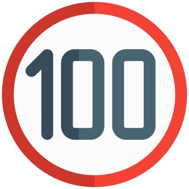 High speed covered on the lane about hundred kilometers per hour