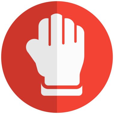 Hand sign for stopping traffic signal sign board