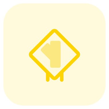Intersection cutoff from Highway to left side