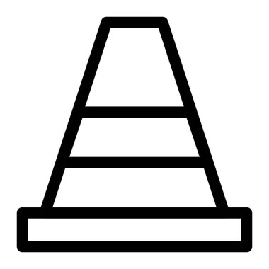 Traffic cone for road maintenance and other services for traffic department