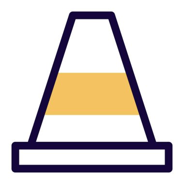 Traffic cone for road maintenance and other services for traffic department