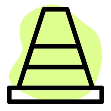 Traffic cone for road maintenance and other services for traffic department