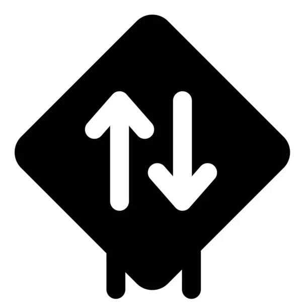 Arrows Sign Board — Stock Vector