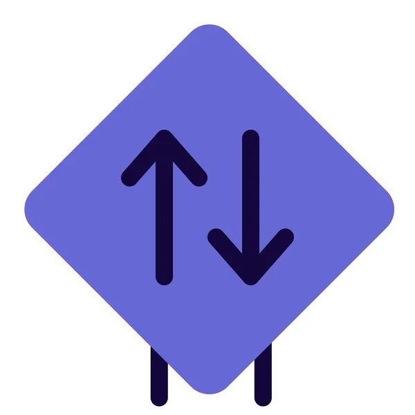 Arrows Sign Board — Stock vektor