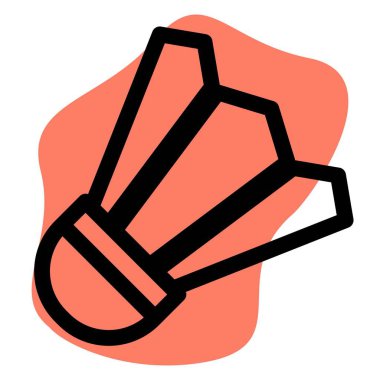 Spor antrenmanı için Badminton servis horozu