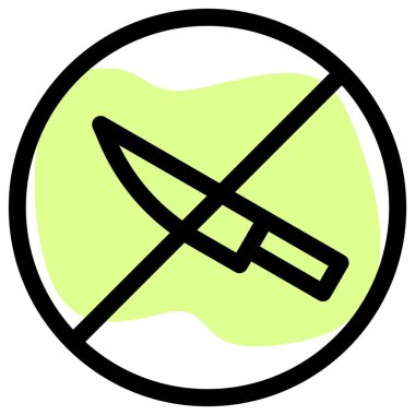 Çamaşır odasına kesici alet sokulmasına izin verilmiyor.