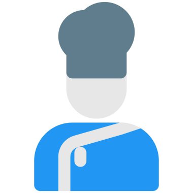 Üniformalı aşçı adam egzotik yemekler pişirme uzmanı.