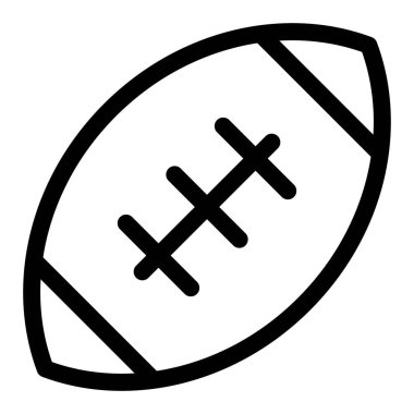 Amerikan futbolu oval top düzeni göstergesi