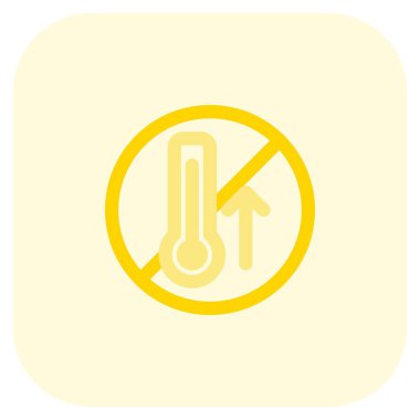 Yüksek sıcaklıktaki müşterilere bina içinde izin verilmez.